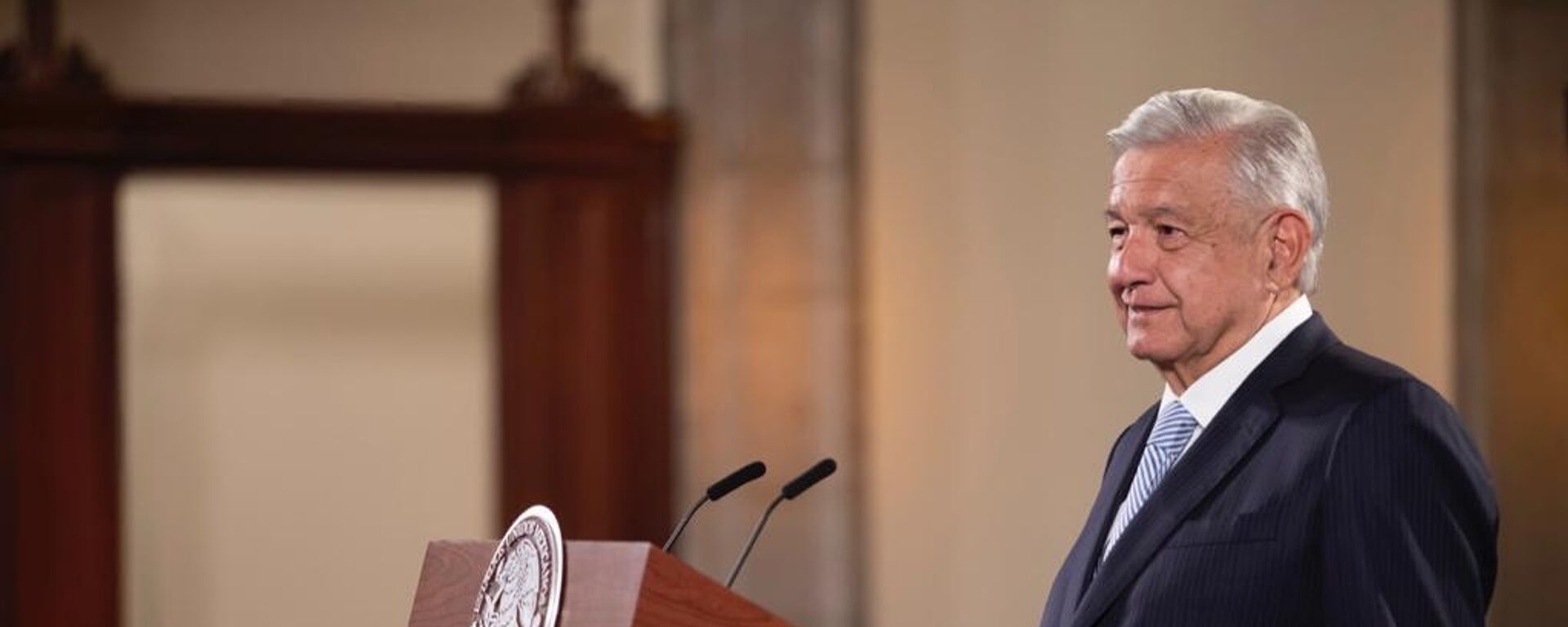 El presidente de México, Andrés Manuel López Obrador - Sputnik Mundo, 1920, 05.10.2022