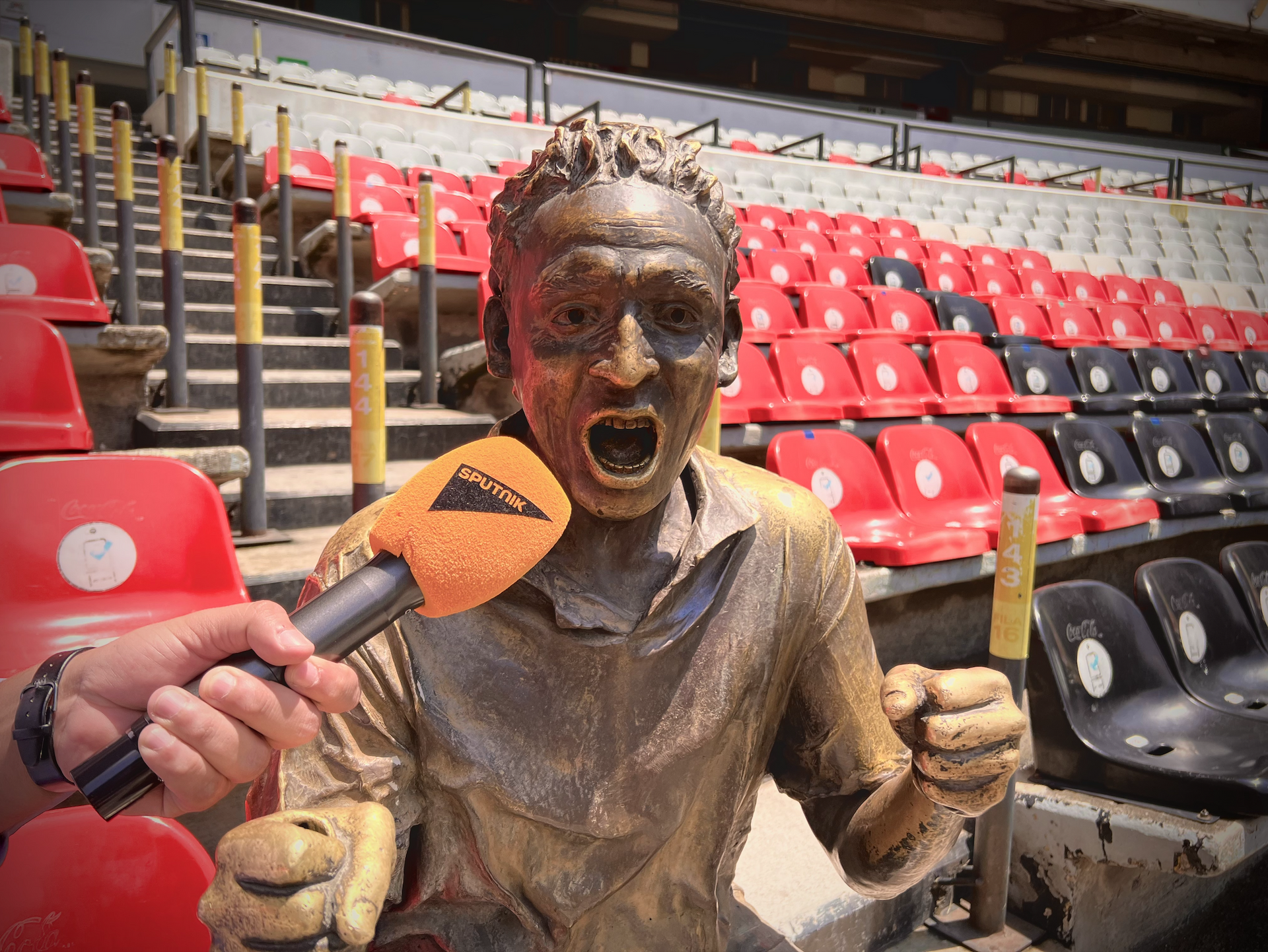 Estadio Azteca/Monumento al aficionado - Sputnik Mundo, 1920, 29.08.2022