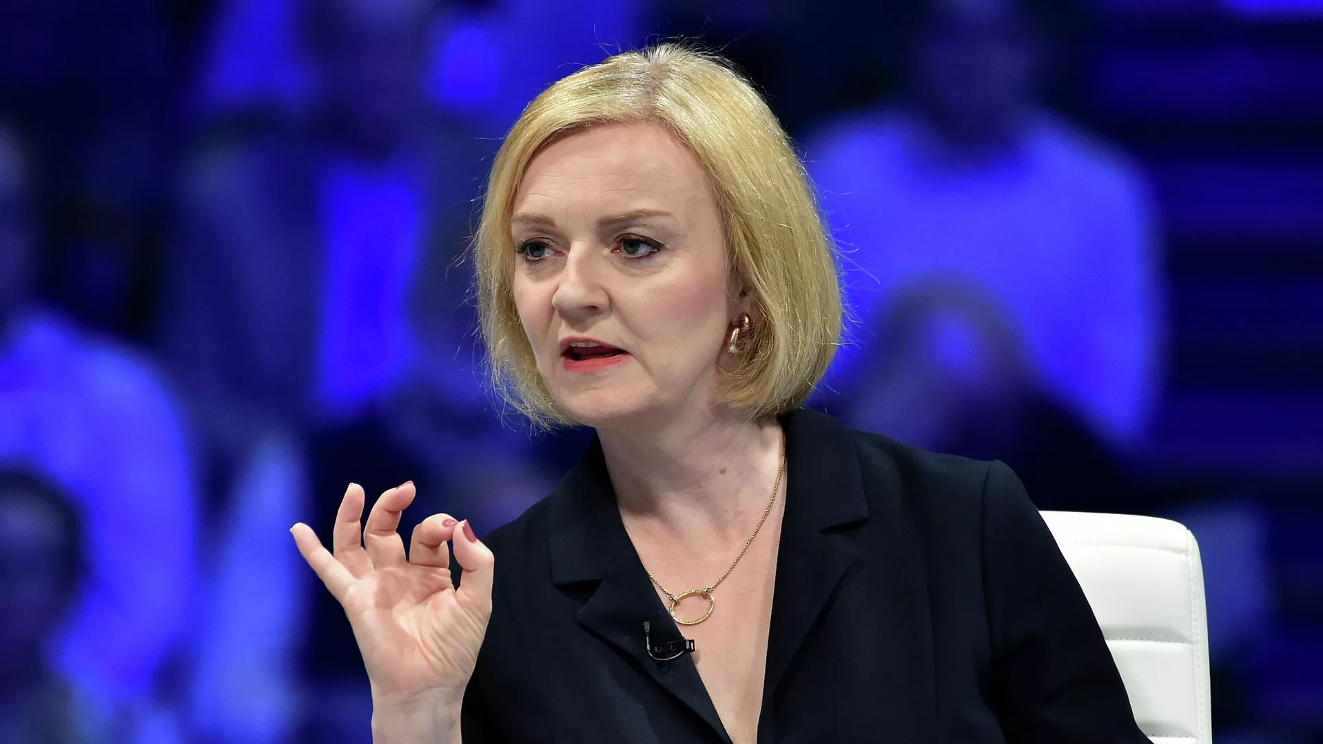 La ministra de Exteriores británica, Liz Truss