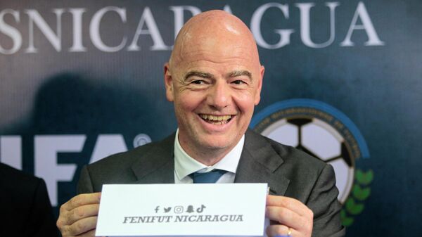  El presidente de la Federación Internacional del Fútbol Asociado (FIFA), Gianni Infantino - Sputnik Mundo