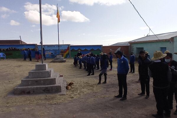 Jóvenes de la comunidad indígena Iruhito Urus crean robots con plantas acuáticas - Sputnik Mundo