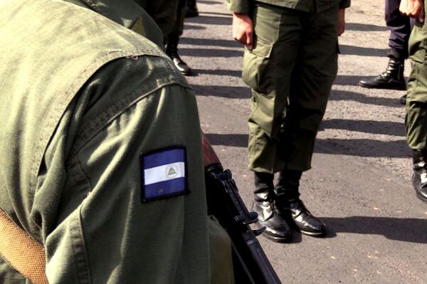 Efectivos militares del Ejército de Nicaragua - Sputnik Mundo