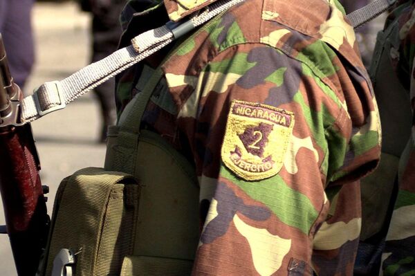 Efectivos militares del Ejército de Nicaragua - Sputnik Mundo