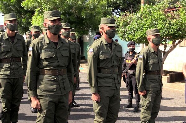 Efectivos militares del Ejército de Nicaragua - Sputnik Mundo