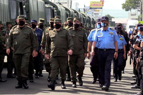 Efectivos militares del Ejército de Nicaragua - Sputnik Mundo