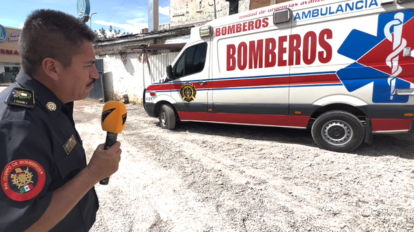 El Cuerpo de bomberos 'Miguel Pérez Martínez'  - Sputnik Mundo