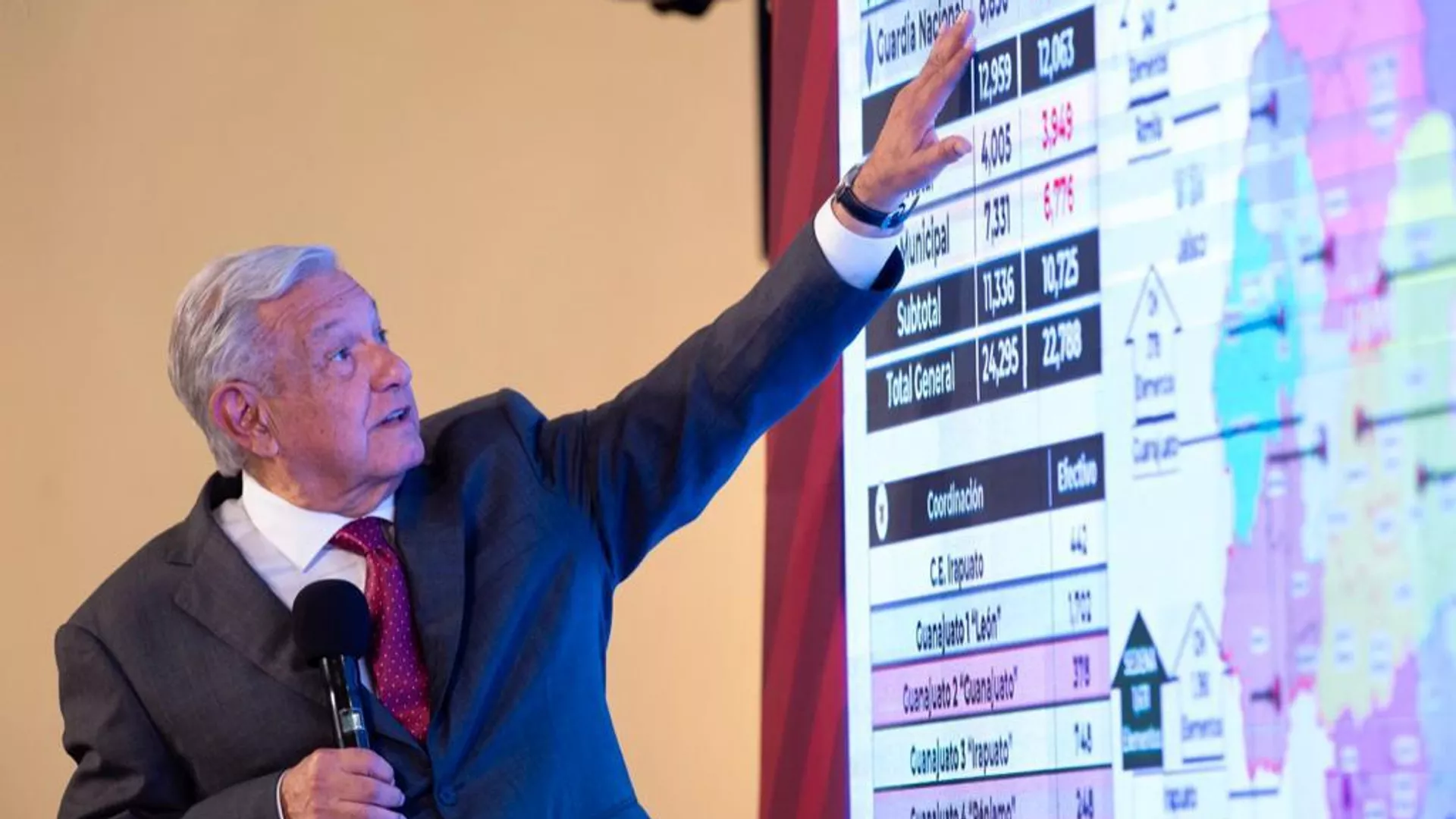 El presidente de México, Andrés Manuel López Obrador