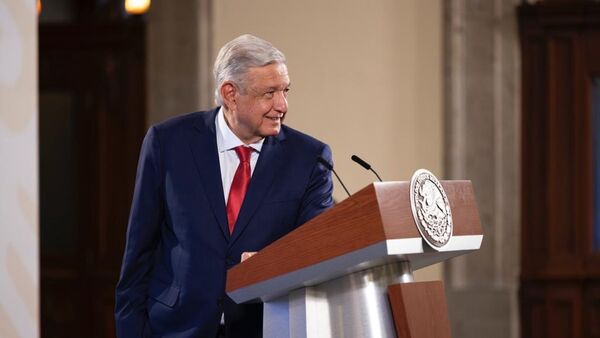 El presidente de México, Andrés Manuel López Obrador - Sputnik Mundo