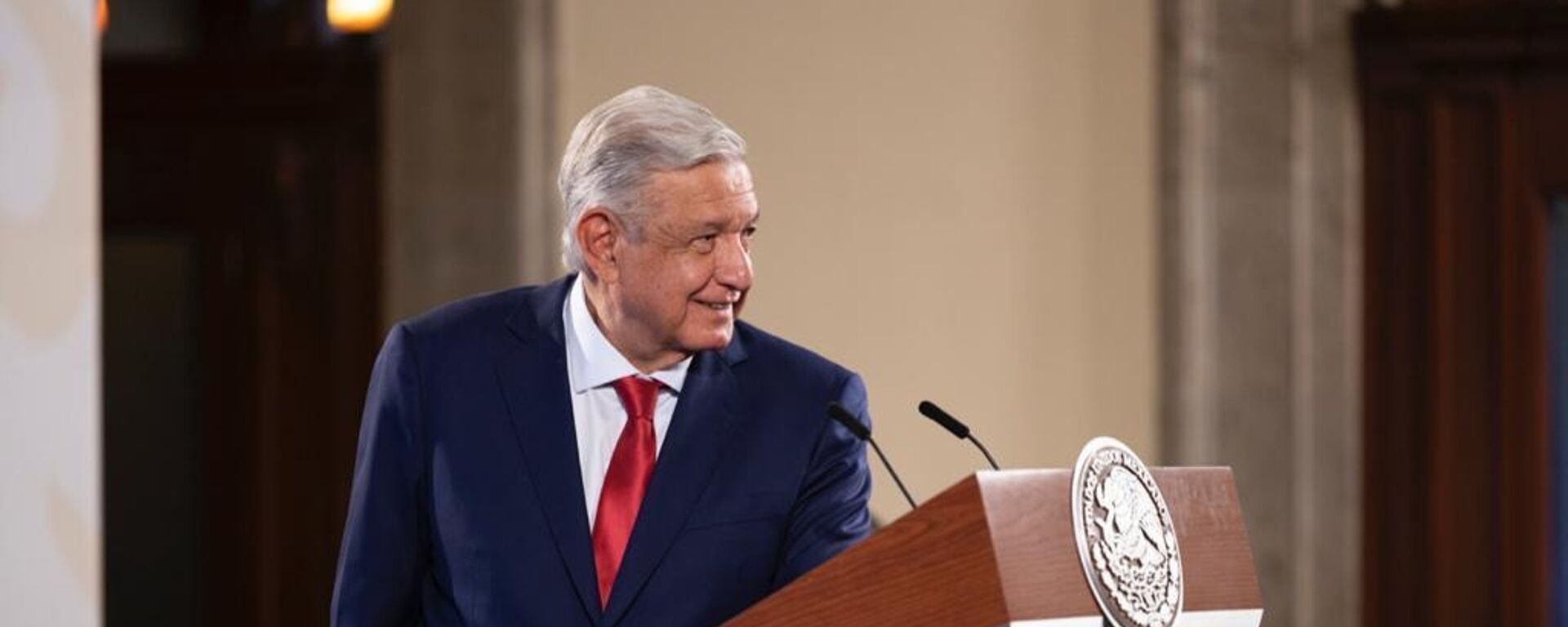 El presidente de México, Andrés Manuel López Obrador - Sputnik Mundo, 1920, 09.09.2022