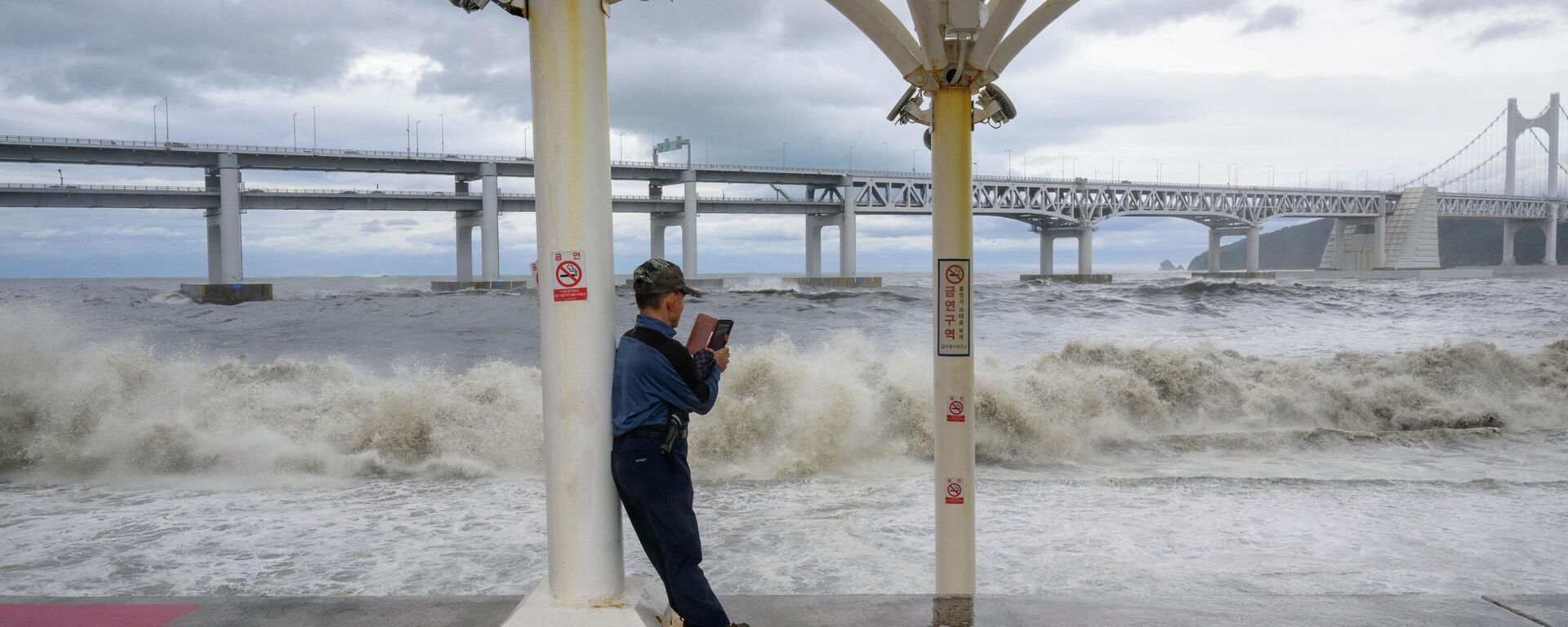 El tifón Hinnamnor en Corea del Sur  - Sputnik Mundo, 1920, 06.09.2022