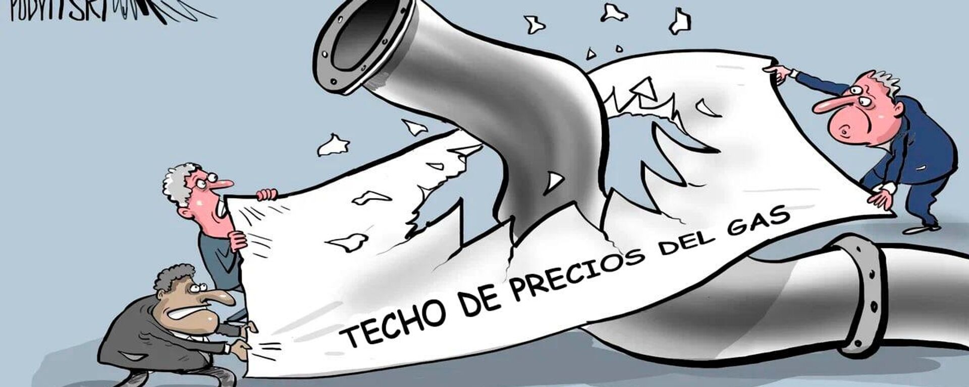 Los países europeos buscan poner un techo absurdo al gas ruso - Sputnik Mundo, 1920, 07.09.2022
