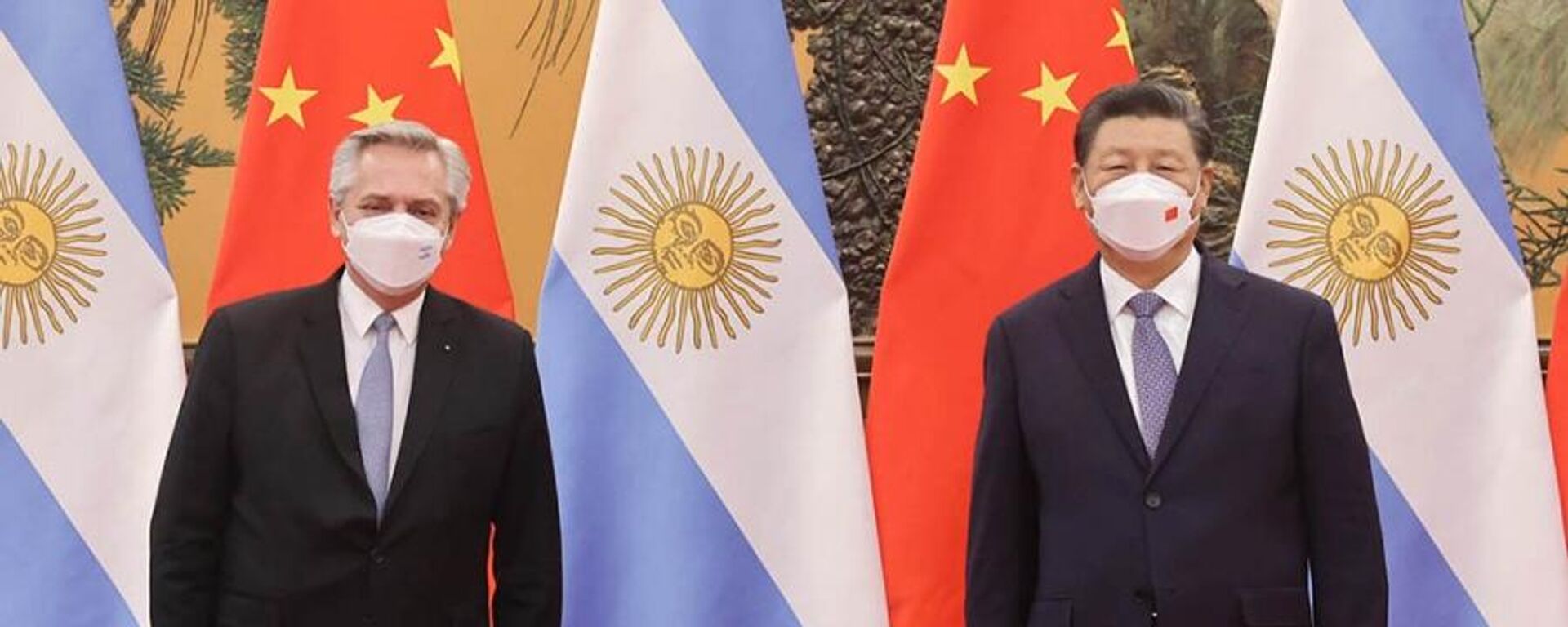 Alberto Fernández, presidente de Argentina, y Xi Jinping, presidente de China Alberto Fernández, presidente de Argentina, y Xi Jinping, presidente de China - Sputnik Mundo, 1920, 08.09.2022