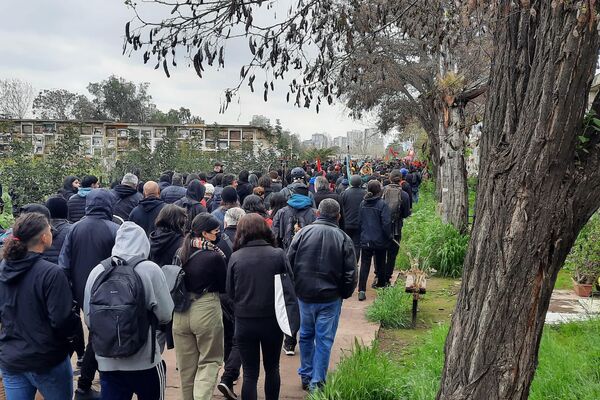 Marcha en Chile en recuerdo de las víctimas de la dictadura - Sputnik Mundo