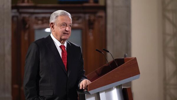 Andrés Manuel López Obrador, presidente de México - Sputnik Mundo