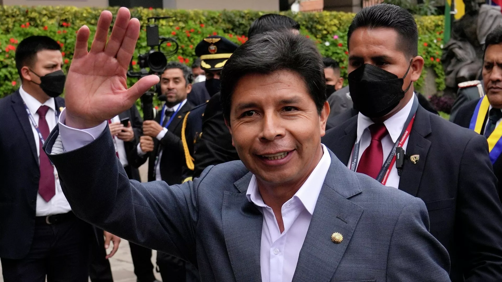 Pedro Castillo, presidente de Perú