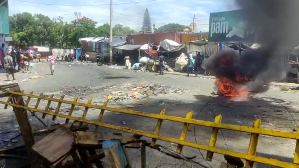 Protestas en Haití - Sputnik Mundo