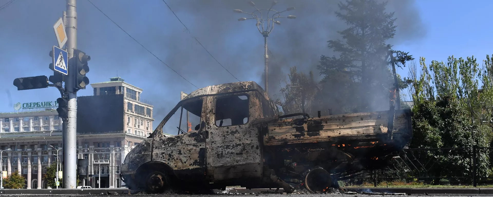 Las consecuencias del bombardeo de Donetsk por las FFAA de Ucrania - Sputnik Mundo, 1920, 19.09.2022