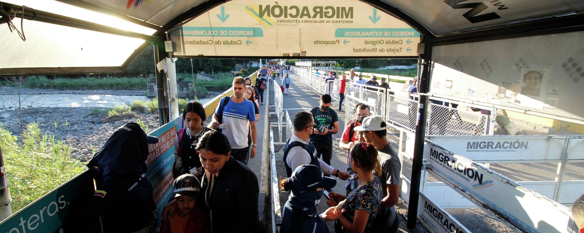 El puente Internacional Simón Bolívar en Cúcuta, Colombia - Sputnik Mundo, 1920, 21.09.2022