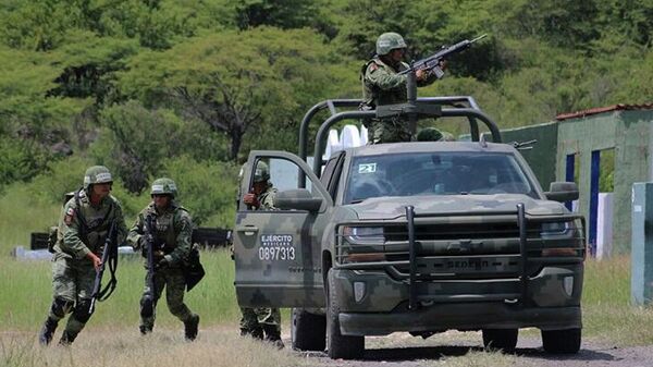 Elementos del Ejército mexicano - Sputnik Mundo