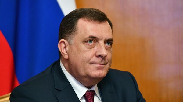 Milorad Dodik, líder serbobosnio - Sputnik Mundo