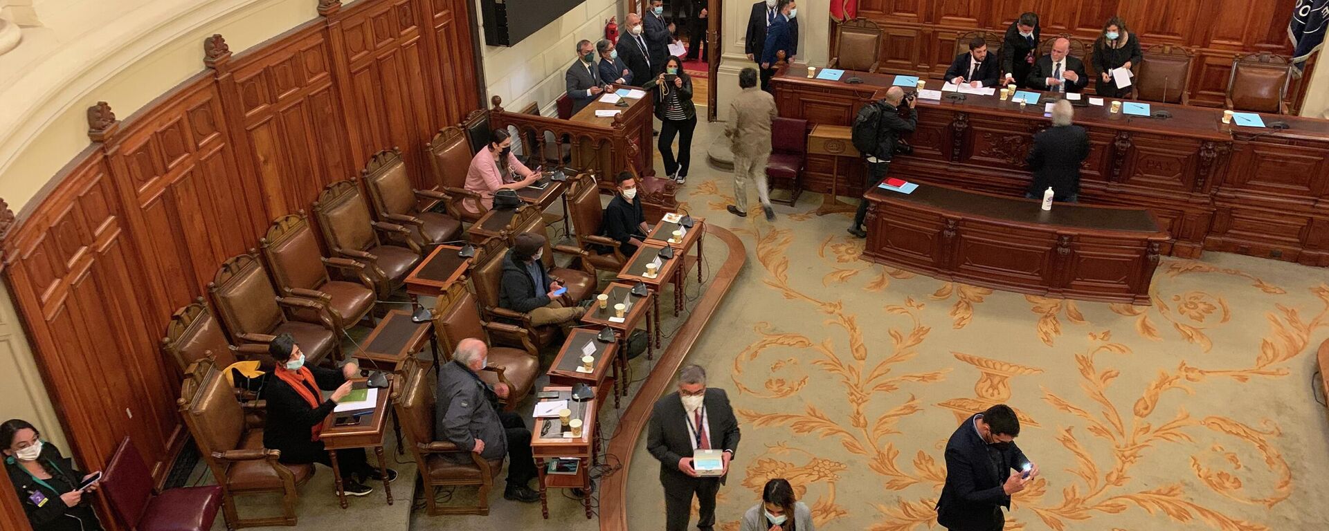 Debate sobre el proceso constituyente en el Congreso de Chile - Sputnik Mundo, 1920, 25.01.2023