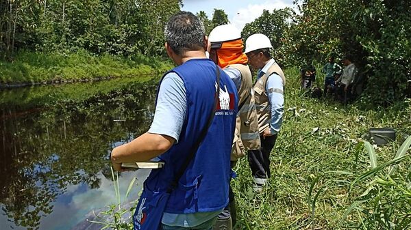 Derrame de crudo en la Amazonía - Sputnik Mundo