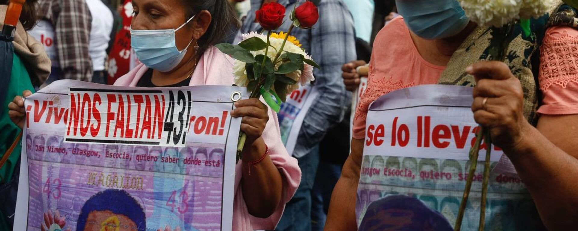 El 26 de septiembre de 2022 se conmemoraron ocho años de la desaparición con una marcha masiva en la CDMX. - Sputnik Mundo, 1920, 28.09.2022