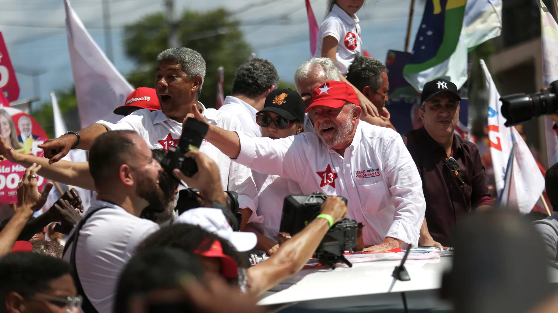 Lula da Silva en campaña electoral 2022