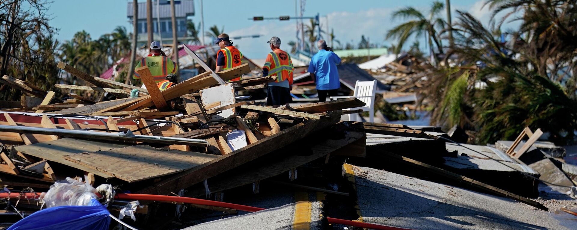 Consecuencias del huracán Ian en Florida, EEUU - Sputnik Mundo, 1920, 27.12.2022