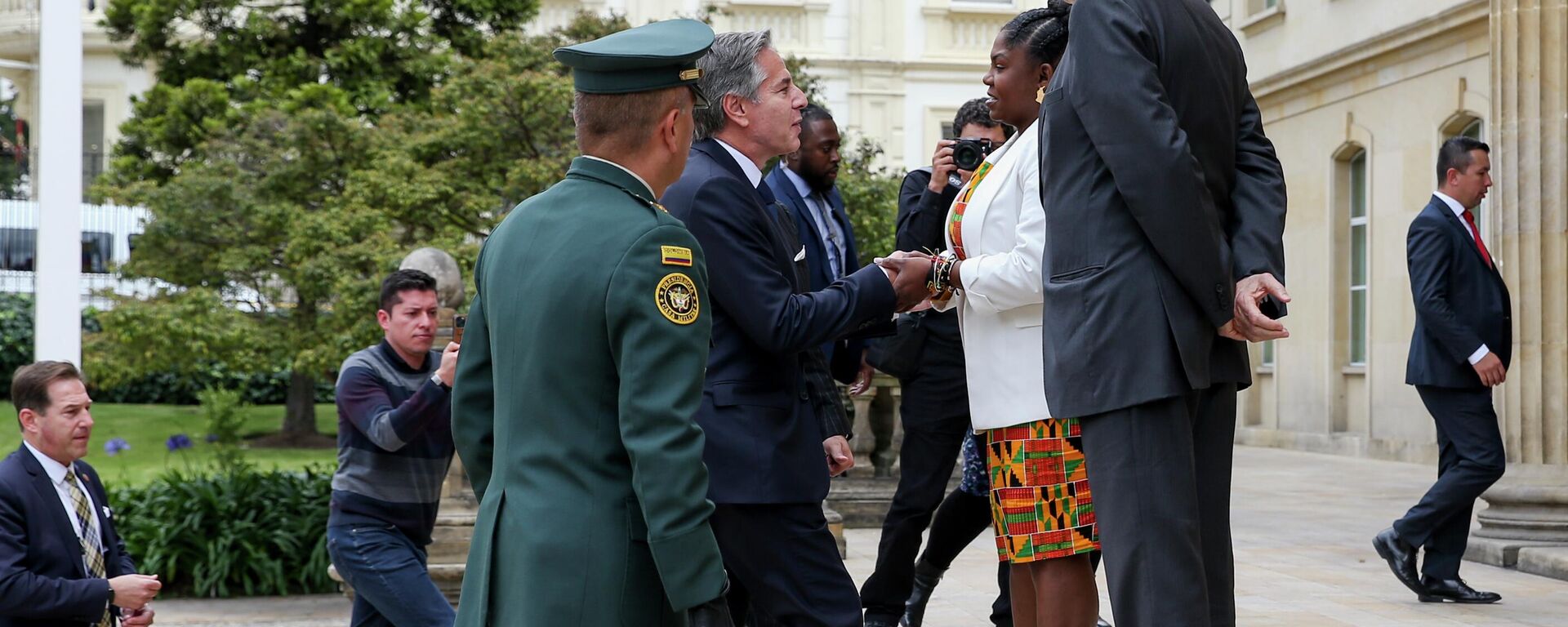 Antony Blinken junto a la vicepresidenta de Colombia Francia Márquez en Bogotá - Sputnik Mundo, 1920, 03.10.2022