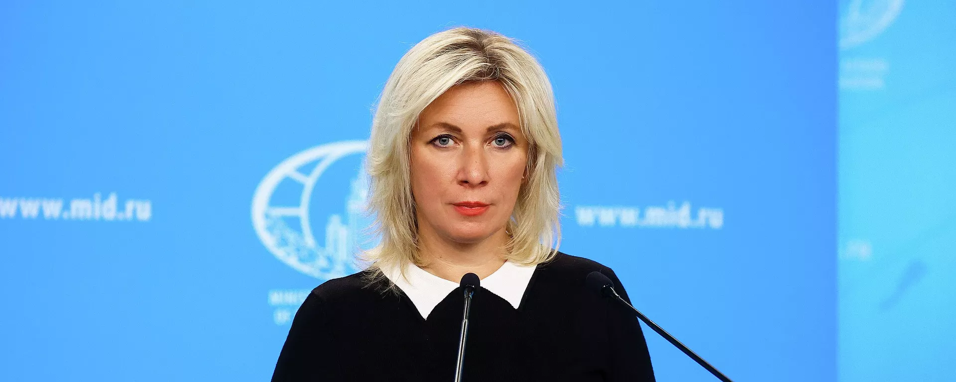 María Zajárova, la portavoz del Ministerio de Exteriores de Rusia María Zajárova, la portavoz del Ministerio de Exteriores de Rusia - Sputnik Mundo, 1920, 17.07.2023