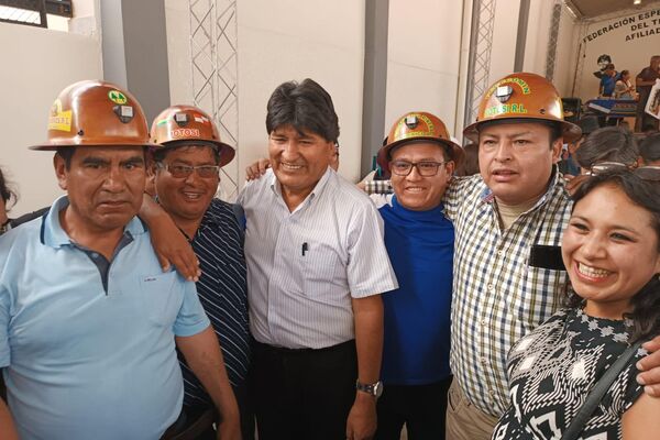 Ampliado nacional del MAS, con la presencia de Evo Morales, en el trópico de Cochabamba - Sputnik Mundo