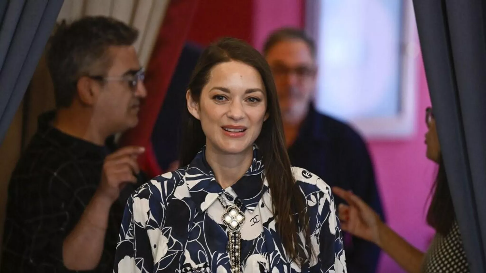 Marion Cotillard, multipremiada actriz francesa, durante la presentación de Juana de Arco en la hoguera, en junio de 2022 Marion Cotillard, multipremiada actriz francesa, durante la presentación de Juana de Arco en la hoguera, en junio de 2022