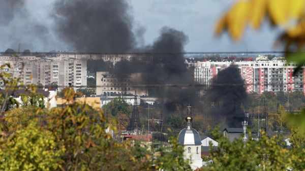 Explosión en Leópolis, Ucrania Explosión en Leópolis, Ucrania - Sputnik Mundo