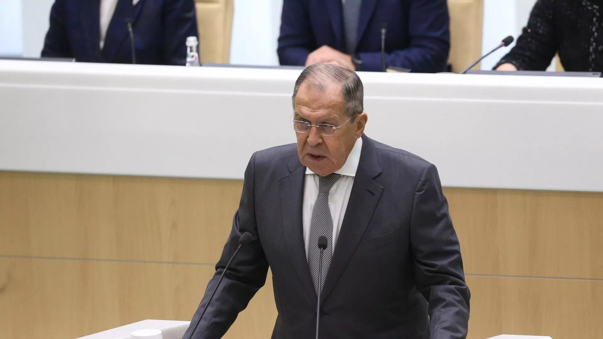 El ministro de Exteriores de Rusia, Serguéi Lavrov