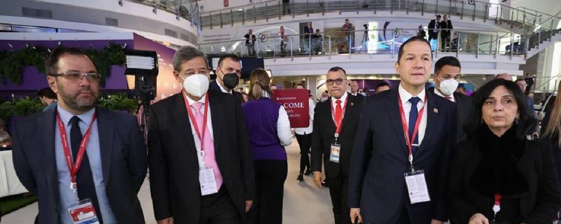 El canciller de Venezuela, Carlos Faría, en la Semana Energética de Rusia 2022 - Sputnik Mundo, 1920, 12.10.2022