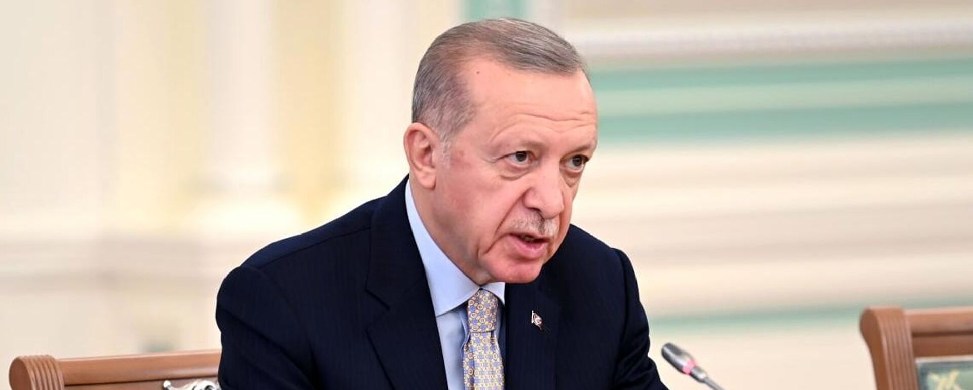 El presidente de Turquía, Recep Tayyip Erdogan - Sputnik Mundo, 1920, 13.10.2022