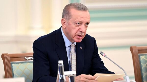 El presidente de Turquía, Recep Tayyip Erdogan - Sputnik Mundo