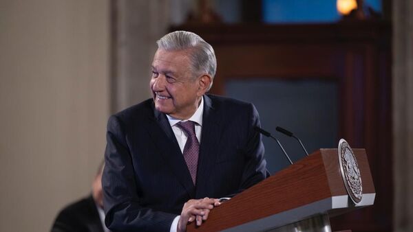 Andrés Manuel López Obrador, presidente de México - Sputnik Mundo