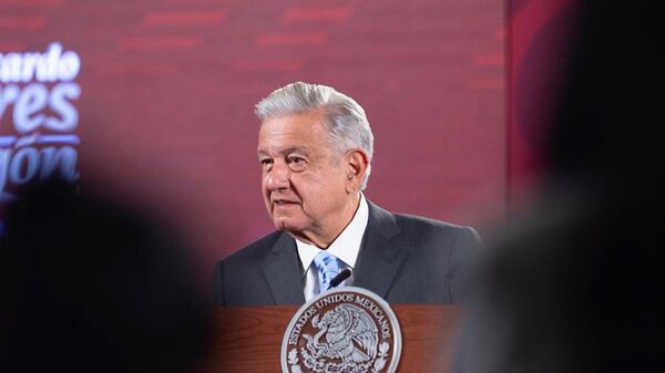 Andrés Manuel López Obrador, presidente de México - Sputnik Mundo