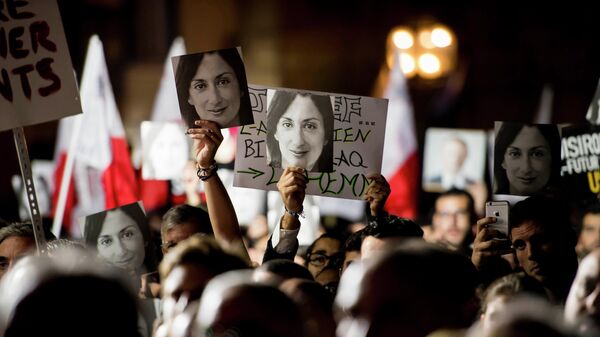 Daphne Caruana Galizia, periodista maltesa asesinada en 2017 - Sputnik Mundo