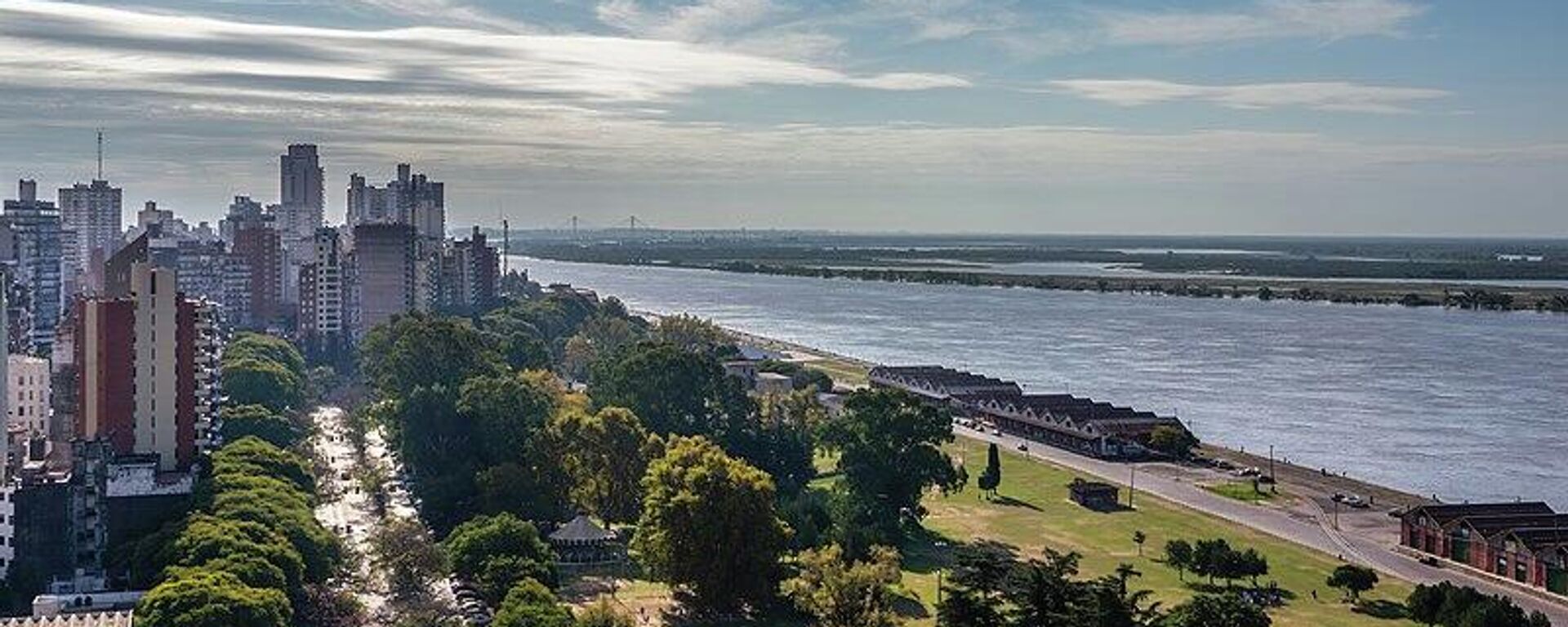 Ciudad de Rosario y río Paraná, Argentina - Sputnik Mundo, 1920, 18.10.2022