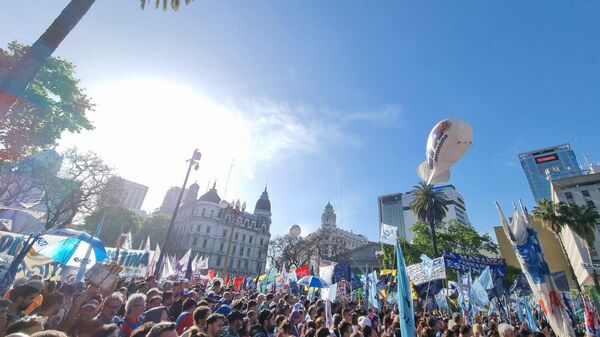 Acto por el Día de la Lealtad Peronista en Buenos Aires - Sputnik Mundo