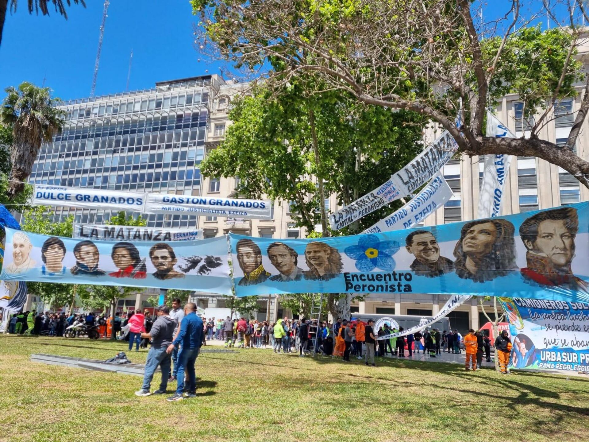 Acto por el Día de la Lealtad Peronista en Buenos Aires - Sputnik Mundo, 1920, 18.10.2022