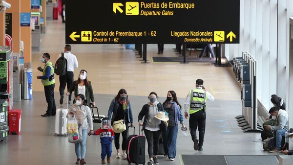 Un aeropuerto  - Sputnik Mundo