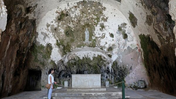 Iglesia de San Pedro en la provincia turca de Hatay, con salida al mar Mediterráneo. - Sputnik Mundo