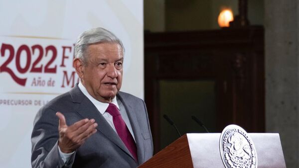 Andrés Manuel López Obrador, presidente de México - Sputnik Mundo