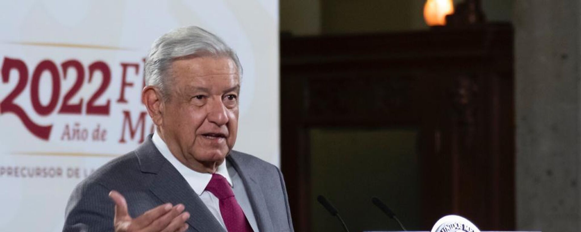 Andrés Manuel López Obrador, presidente de México - Sputnik Mundo, 1920, 22.11.2022