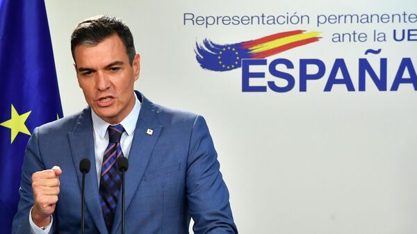 Pedro Sánchez, el presidente del Gobierno español - Sputnik Mundo