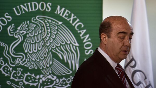 Jesús Murillo Karam, extitular de la Procuraduría General de la República de México, vinculado al caso Ayotzinapa.  - Sputnik Mundo